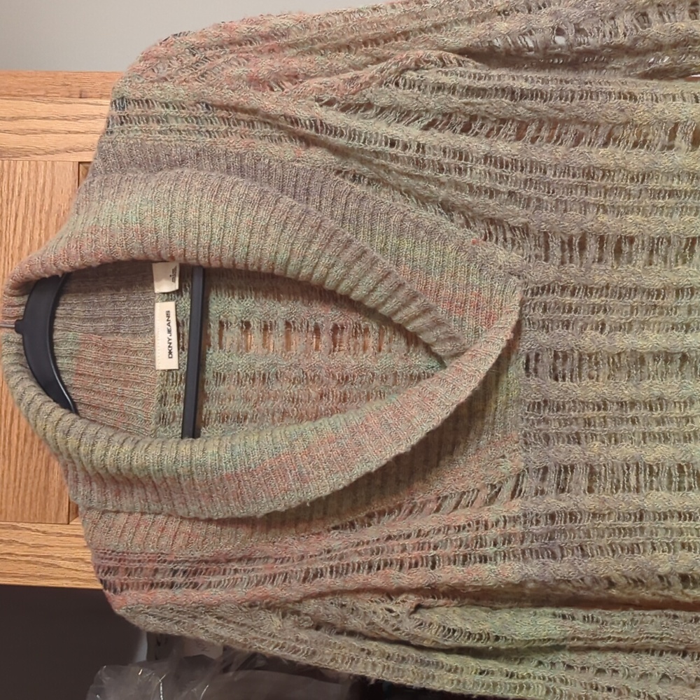 DKNY distressed sweater - Picture 2 of 6